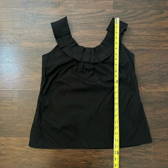 Etcetera black sleeveless tank top size 4 - Picture 8 of 10